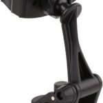 Universal car phone mount compatible with all smartphone types.